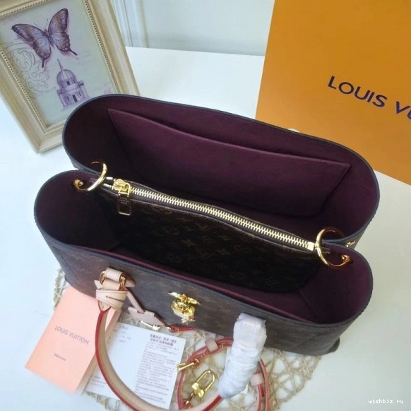 WIS Vuitton FLOWER Louis TOTE 0817